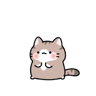 💬 emoji 말랑뽀짝 고양이들 3 By @KakaoEmoticon Telegram sticker 19 of 24