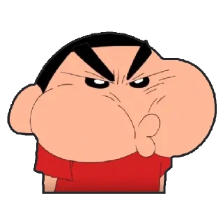 😡 emoji 小新old Telegram sticker 20 of 92