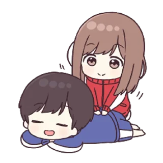 Sticker from Jersey Couple Animated [@KawaiiStickersHere]