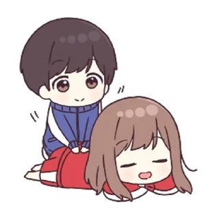 Sticker from Jersey Couple Animated [@KawaiiStickersHere]