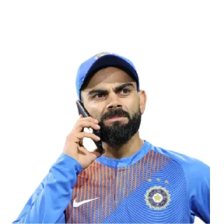 Sticker from Virat Kohli @Abhishekbora1
