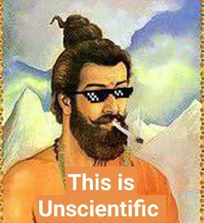Sticker from 100% Scientific Pack