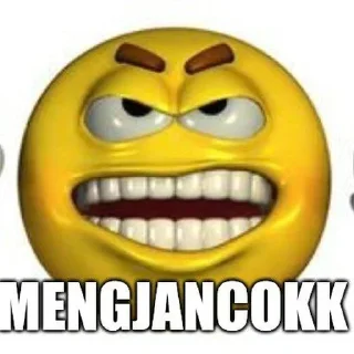Sticker from Meme meng meng 😎🤟🏿 @mengterkanjoet