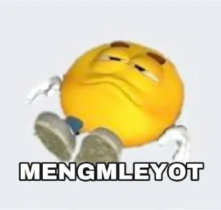 Sticker from Meme meng meng 😎🤟🏿 @mengterkanjoet