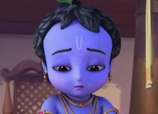 Sticker from Krishna little