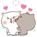 ❤ emoji ㅤㅤ❛ .𝁘ໍ𝚸 ᰻⃪᱂ ι 𝛅 ʜ 𝛖 𓆤's kang pack Telegram sticker 6 of 74