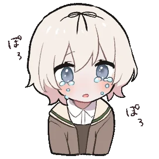 😭 emoji きたない君がいちばんかわいい
@Chizuru417 Telegram sticker 9 of 24