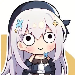 😳 emoji Yukari Chan's Pack Telegram sticker 9 of 14
