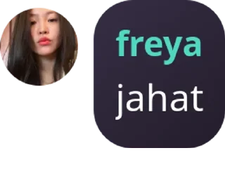 🫰 emoji freya pacar mark lee Telegram sticker 8 of 10