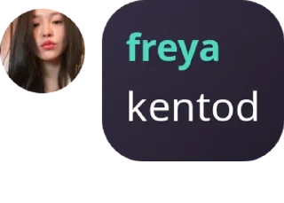 🫰 emoji freya pacar mark lee Telegram sticker 3 of 10
