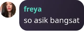 🫰 emoji freya pacar mark lee Telegram sticker 6 of 10