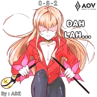 😓 emoji AOV by ADZ Telegram sticker 6 of 7