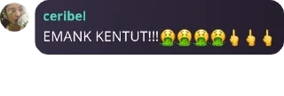 🤮 emoji Kentut komodo🦖 pack by @QuotLyBot Telegram sticker 20 of 111