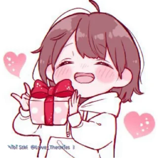 🌟 emoji ᴄʜɪʙɪ sᴛᴋ ꒰  @Love_Theories  ꒱ Telegram sticker 12 of 30