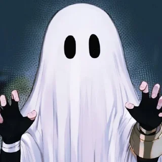 👻 emoji @Yugesh_GhostKing Hehe Haha Huhu Hihi Hoho Telegram sticker 15 of 57