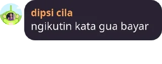 Sticker from dipsi cila