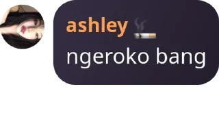 Sticker from ashley 🚬