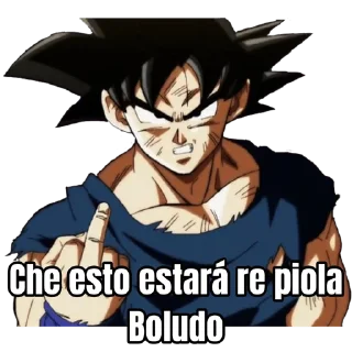 😀 emoji Dragon Ball Shitpost 🤑🤙🏻 Telegram sticker 13 of 20