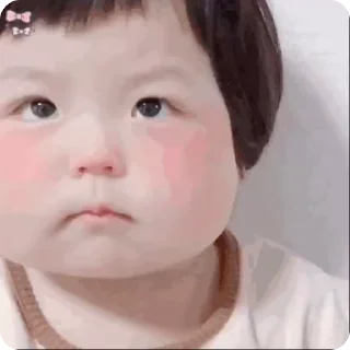 🌠 emoji 小孩表情包点击 @shayudidibiaoqing Telegram sticker 7 of 50