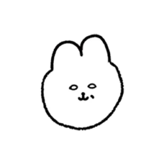 😳 emoji 토끼 Telegram sticker 5 of 16