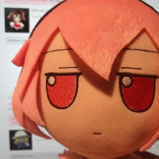 😐 emoji Plushies × @burntpacks Telegram sticker 6 of 120