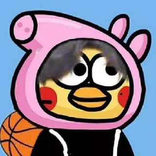 😏 emoji ikun Telegram sticker 7 of 8
