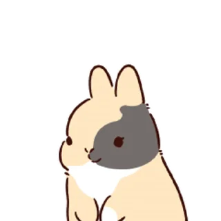🐰 emoji 野川 Telegram sticker 20 of 111
