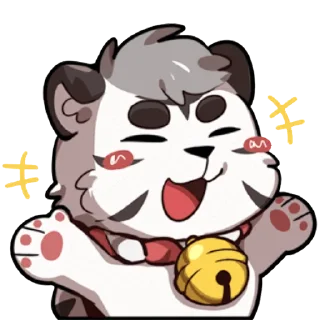 😆 emoji 大萌虎卡卡 Telegram sticker 23 of 32