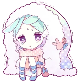 🤍 emoji rei Telegram sticker 18 of 114