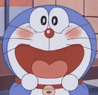 😃 emoji Doraemon Telegram sticker 2 of 23