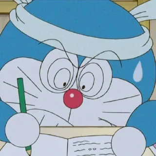 🐰 emoji Doraemon Telegram sticker 14 of 23