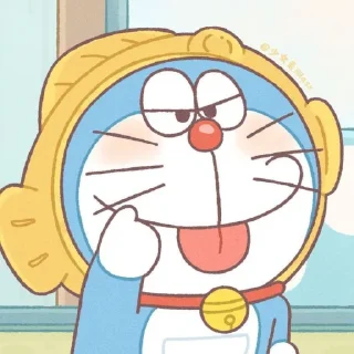 😒 emoji Doraemon Telegram sticker 3 of 23