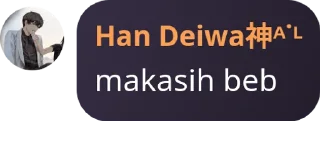 🥷 emoji Han Deiwa神ᴬ˙ᴸ's pack by @prinzeugen_robot Telegram sticker 17 of 17