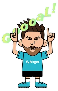 ⚽️ emoji Bitget X Messi Telegram sticker 10 of 11