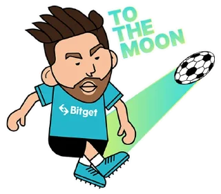 🚀 emoji Bitget X Messi Telegram sticker 1 of 11