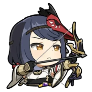 🏹 emoji Inazuma by @Kazuha4me Telegram sticker 19 of 30