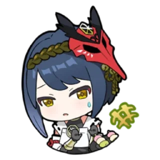 😓 emoji Inazuma by @Kazuha4me Telegram sticker 21 of 30