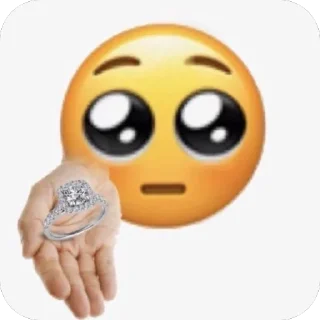 🫥 emoji emote ya Telegram sticker 22 of 25