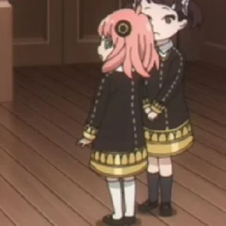 🥪 emoji Anya ForGer! # @spyxfamilysticker Telegram sticker 10 of 20