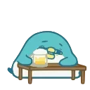 🍺 emoji mini PP Telegram sticker 24 of 35