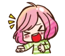 Sticker from Tomato's daily life
