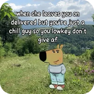 Sticker from Chill Guy @nvennv