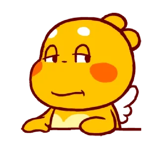 Sticker from QooBee Stiker Animasi 01 @bistic
