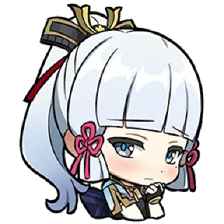 😟 emoji Genshin Stickers Telegram sticker 5 of 120