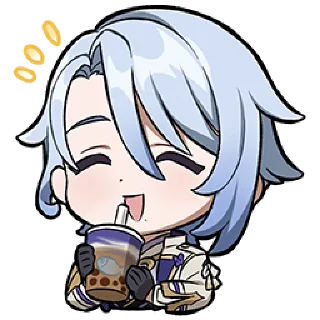 🧋 emoji Genshin Stickers Telegram sticker 12 of 120