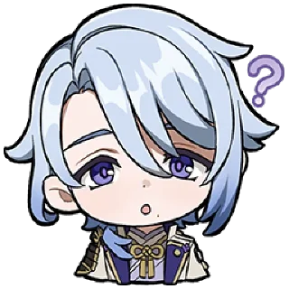 ❓ emoji Genshin Stickers Telegram sticker 9 of 120