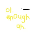 😒 emoji hello Telegram sticker 17 of 23