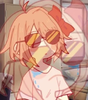 ☁️ emoji Depressed Neko Packs Telegram sticker 8 of 101