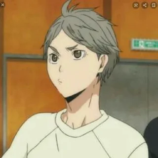Sticker from Sugawara Senpai