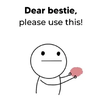 😐 emoji Don't steal my pack✨ Telegram sticker 7 of 42